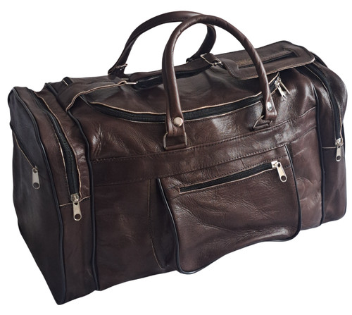 Leder reisetasche 45cm - reisetasche,