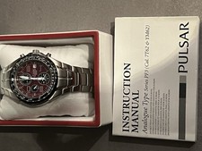 Pulsar Chronograph Edelstahl