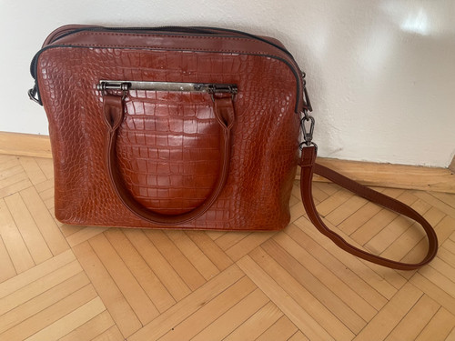 Elegante braune handtasche - braune, /