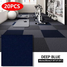 20Stk Teppichfliesen Selbstklebend Teppichboden Bodenbelag Auslegware 30 x 30 cm