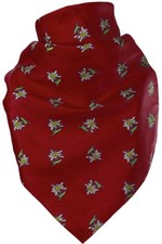 Feines Tuch mit Edelweiss in vielen Farben 60 X 60 cm Trachtentuch Bandana