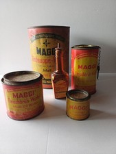 vintage Konvolut Maggi Dose