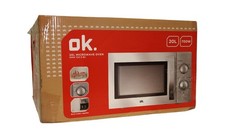 OK. Mikrowelle OMW 1231 S (unterbaufähig), 700 Watt, silber