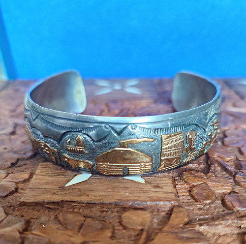 Begay sterlingsilber armreif - a,