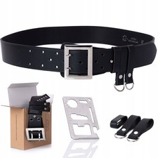 Herren Militär Ledergürtel