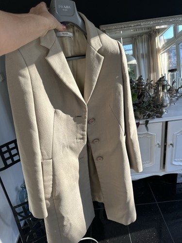 Damenmantel prada beige d - damenmantel,
