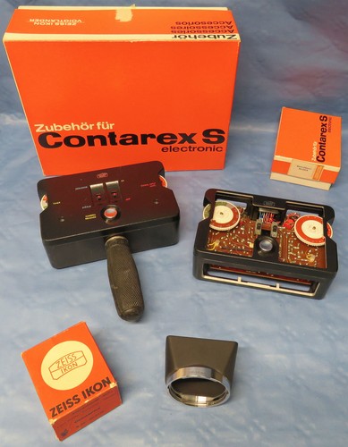 Zeiss ikon contarex - ikon, zubehör