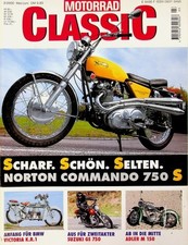 1) Motorrad Classic 03/2000 - Norton Commando 750 S i - Victoria K.R. 1 in eine