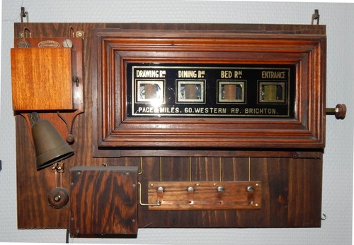 Servants bell box edwardian - servants,