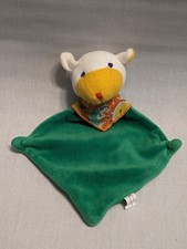 Schmusetuch Hamster Maus Teddy Grün Weiss Halstuch