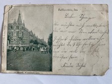 Falkenstein im Vogtland 1904  Kaiser Wilhelmstrasse , Kunstanstalt Löffler Greiz