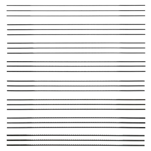 Laubsägeblatt set stück - laubsägeblatt, 24