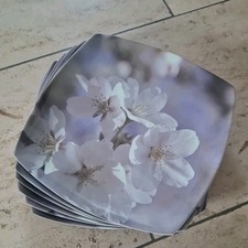 Sechs Melamin Teller für Camping, Outdoor, unbenutzt