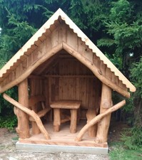 Holz pavillon grillhütte - holz,