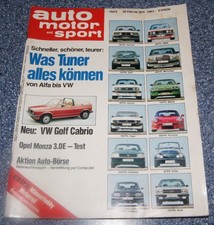 Ams 1979 golf i - vw,