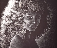 Radierung von  Wolf Jahnke