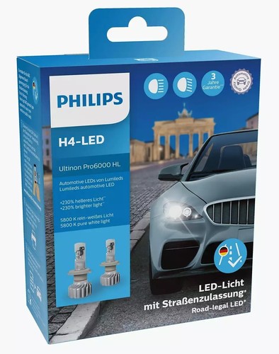 Philips led ultinon pro6000 - h4-led,
