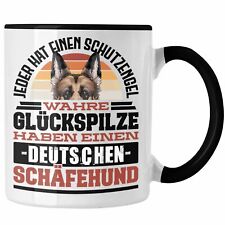Trendation - Deutscher Schäferhund Tasse Geschenkidee Kaffee-Becher Schäferhund