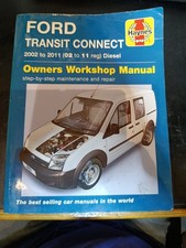Ford Transit Connect 2002-2011 Diesel - Reparaturhandbuch von Haynes in Englisch