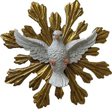 Heiligenfigur Hlg. Geist Statuette 13 cm Polyresin Deko