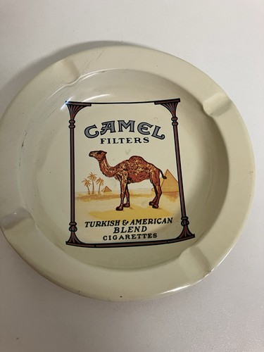 Alter blech aschenbecher camel - blech,