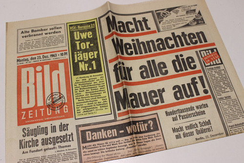 Bildzeitung 1963 - bildzeitung, 23.12.1963
