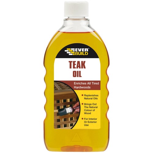 Everbuild teaköl 500ml - everbuild,