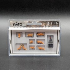 Kato 6-601 Figuanimal Japanese Animal 1/87 Red Fox (9 Pieces)