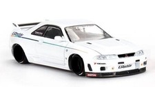 NISSAN Skyline GT-R (R33) - Greddy GR33 V1  - white - Mini GT 1:64