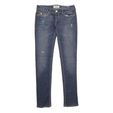 MEK DNM Damen Slim Blue Denim
