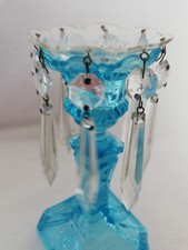 Art deco blaugl pressglas - art,