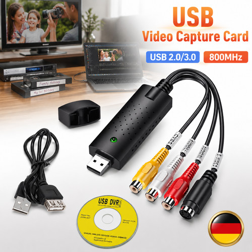 Video grabber audio usb - video,
