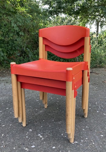 Drei stapelstühle design - stapelstühle,