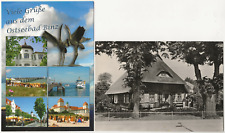 100/708 AK OSTSEE WUSTROW RIBNITZ DAMGARTEN FISCHERHAUS + BINZ RÜGEN MEERFORELLE