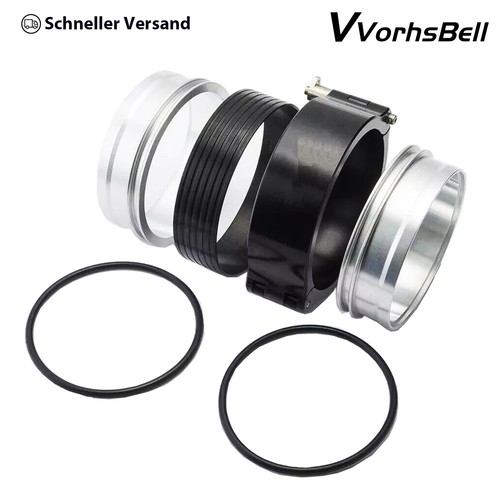 76mm aluminium hd schelle - aluminium,
