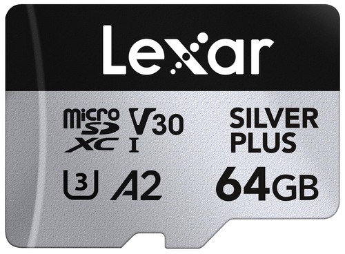 Lexar silver plus micro - plus, sd