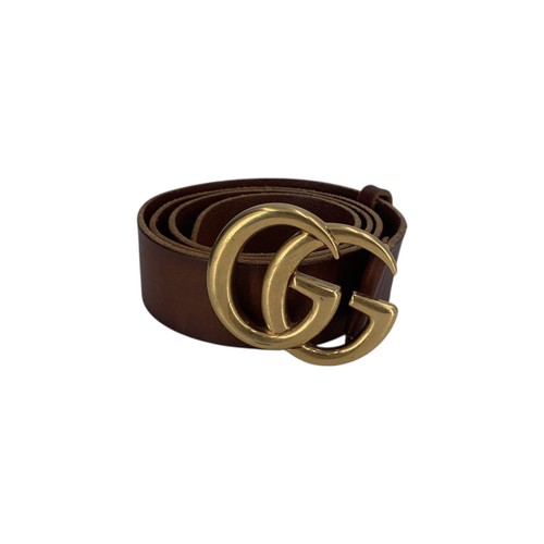 Gucci ledergürtel hellbraun - gucci,