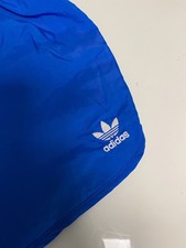 Adidas Retro Nylon Glanz Shorts Gr. S shiny kurze Hose M353