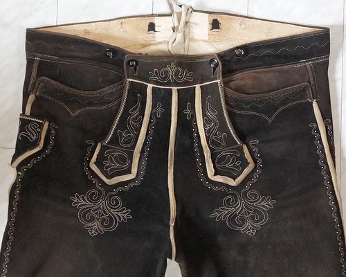 Alte kniebund hirschleder hose - kniebund,