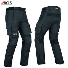 Neu Herren Motorrad Hose Mit Protektoren Touring Motorradhose Schwarz