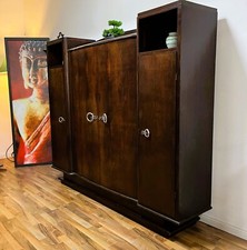 Art Deco 1930 Frankreich Rio-Palisander Bibliothek Herrenzimmer Bücherschrank