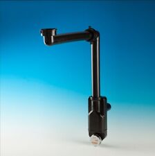 Raumspar Siphon Waschtisch Bad Becken Möbel Unterschrank Waschbecken schwarz