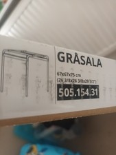 Ikea grasala grau tischgestell - grau,