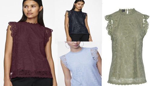 Pieces pcolline lace - pcolline, spitzen