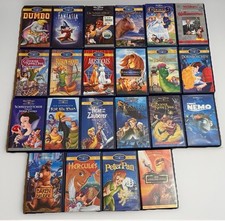 VHS Kassetten Walt Disney Meisterwerke Konvolut Sammlung KULT 22 Stück
