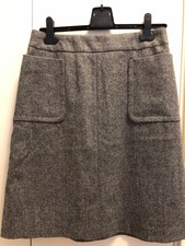 Wollrock , Gr 38, Salz-Pfeffer