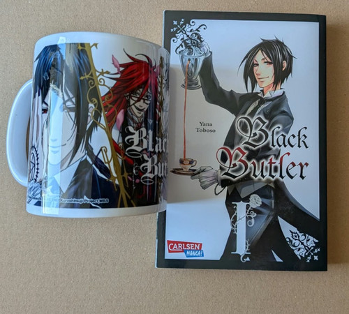 Black butler manga - butler, +