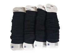 4 paare warme Stulpen Damen mit Baumwolle - Weich, flexibel, lang. Beinstulpen D