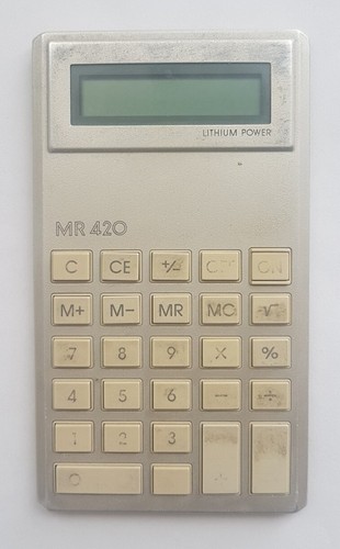 Ddr taschenrechner 420 - ddr,
