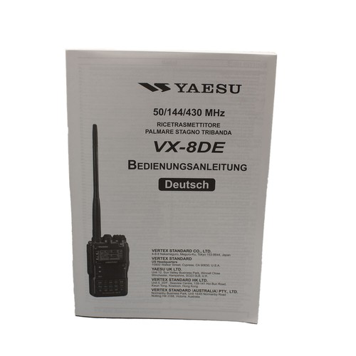 Deutsche anleitung für yaesu - deutsche,